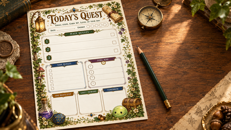 Gamified Quest Planner