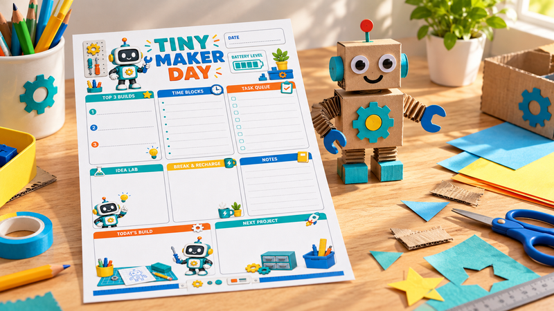 Tiny Maker Project Planner